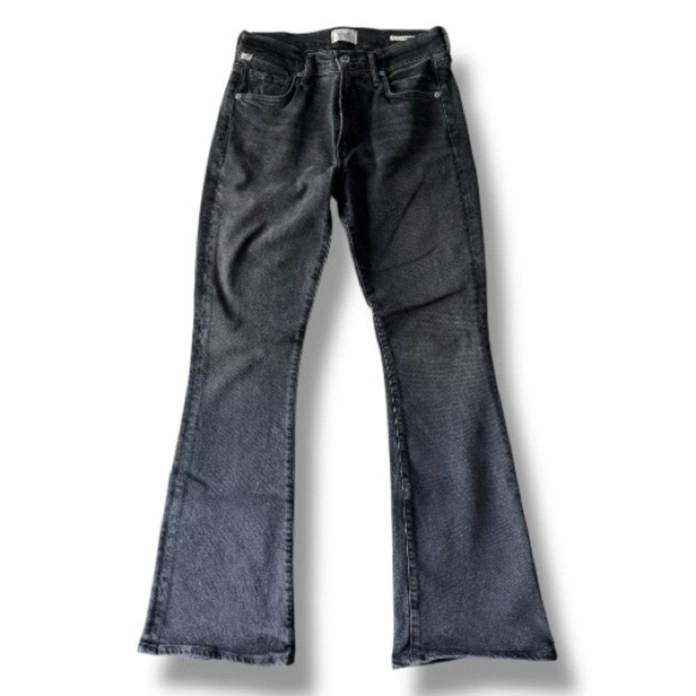 Citizens Of Humanity Emannuelle Mid Rise Boot Jeans Size 25 Black Ink - Picture 2 of 12
